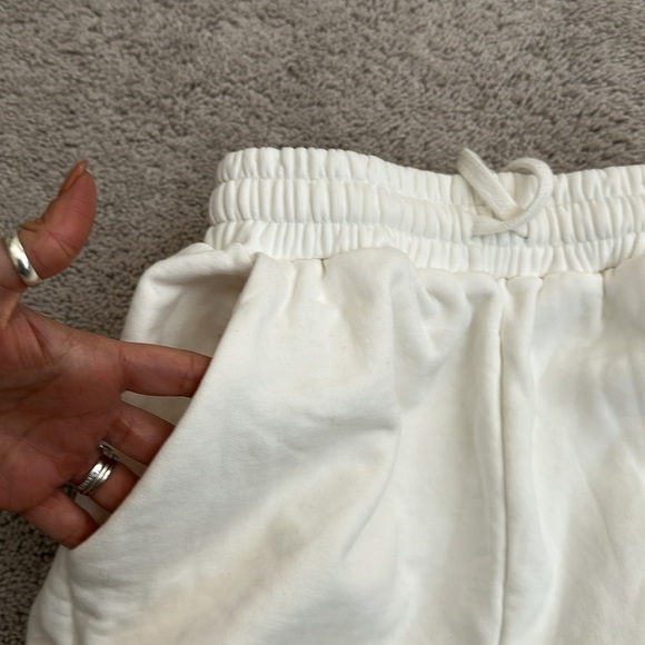 Staud 100% Cotton Wide-Leg Pants in Cream | size xs - Picture 11 of 16